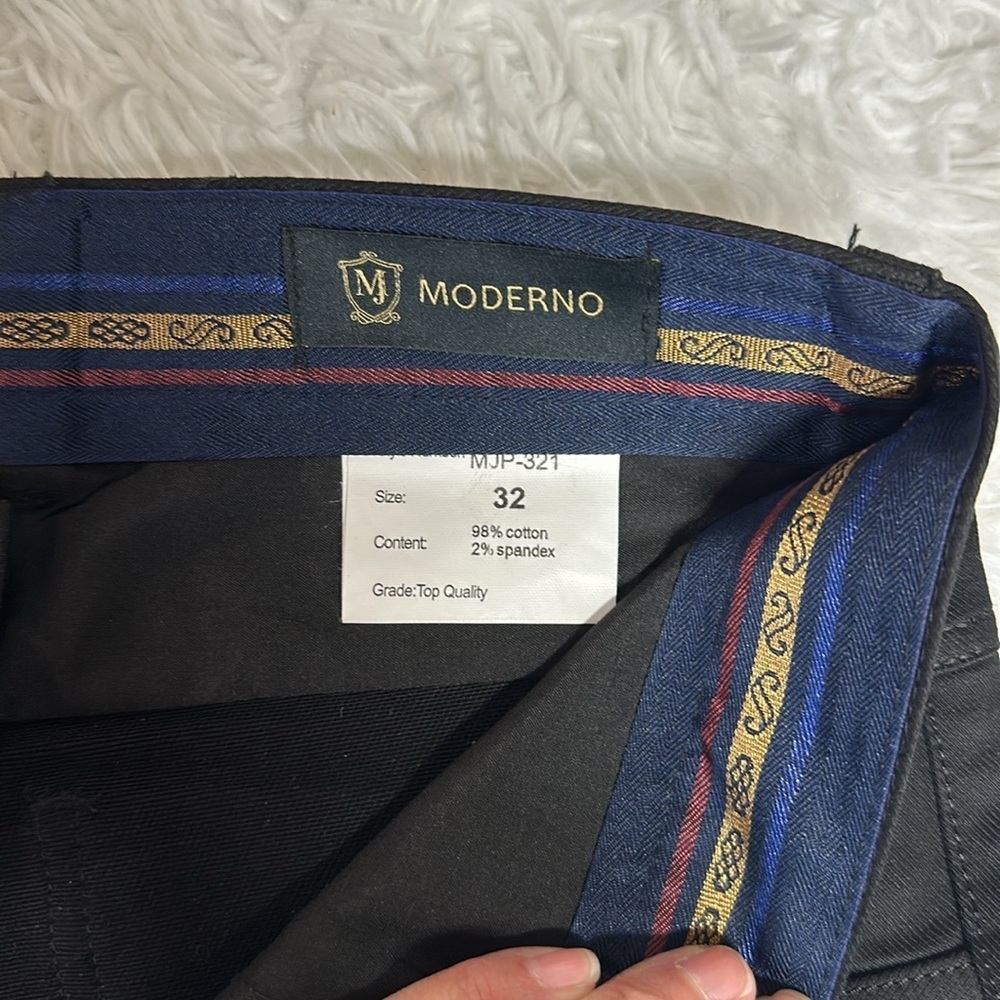 NWT Moderno Signature Black Jeans (Pants) 32x33 - Picture 4 of 10